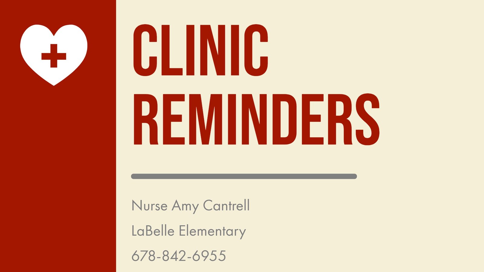 Clinic Graphic